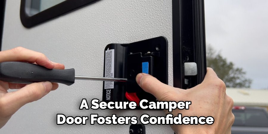 A Secure Camper Door Fosters Confidence