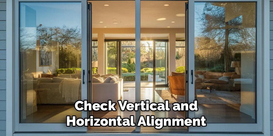 Check Vertical and Horizontal Alignment