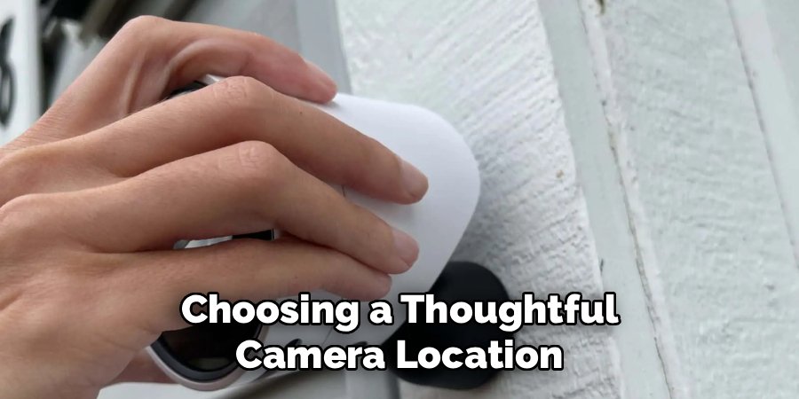 Choosing a Thoughtful
Camera Location