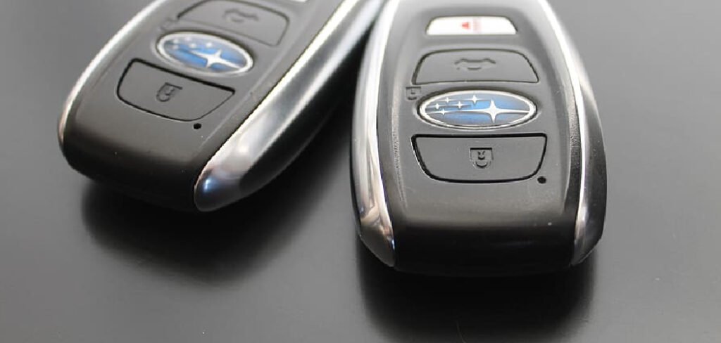 How to Change Battery in Subaru Outback Key Fob