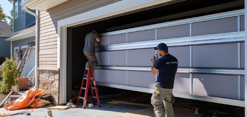 How to Paint Metal Garage Door