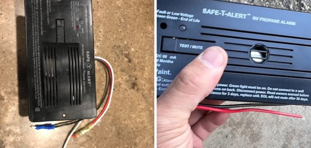 How to Replace Safe T Alert Rv Propane Gas Detector