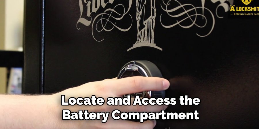 Locate and Access the Battery Compartment