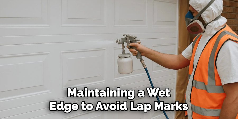 Maintaining a Wet Edge to Avoid Lap Marks