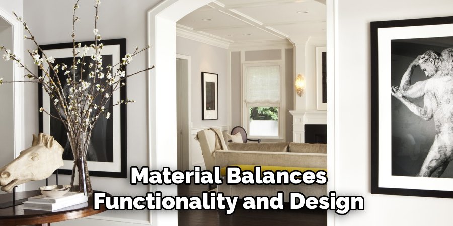 Material Balances Functionality and Design