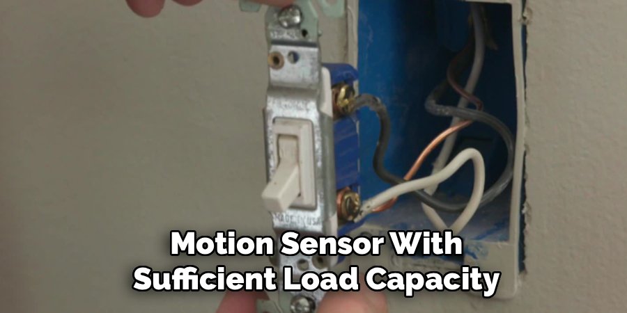 Motion Sensor With Sufficient Load Capacity