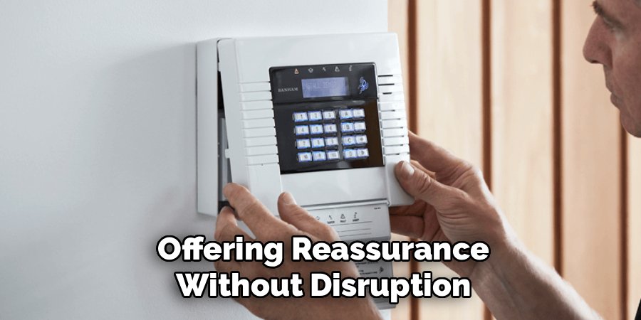 Offering Reassurance Without Disruption