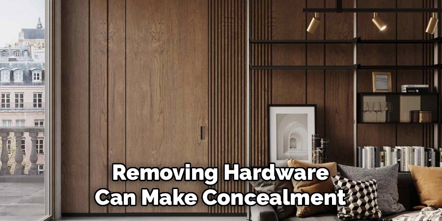 Removing Hardware Can Make Concealment