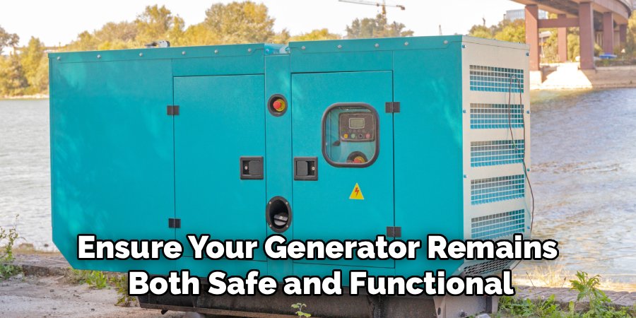 Ensure Your Generator Remains 
Both Safe and Functional