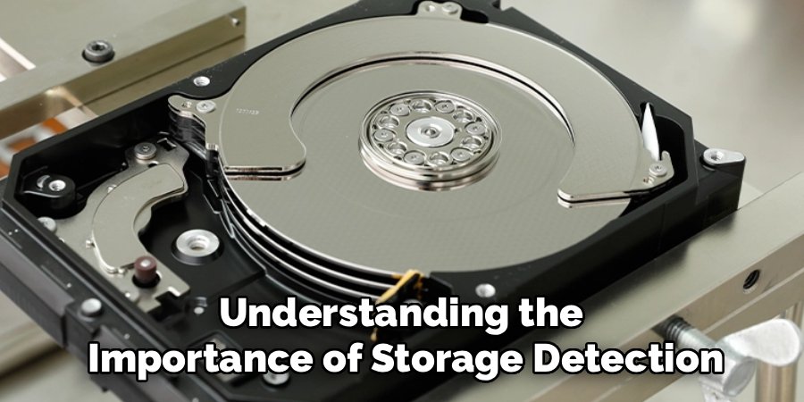 Understanding the
Importance of Storage Detection
