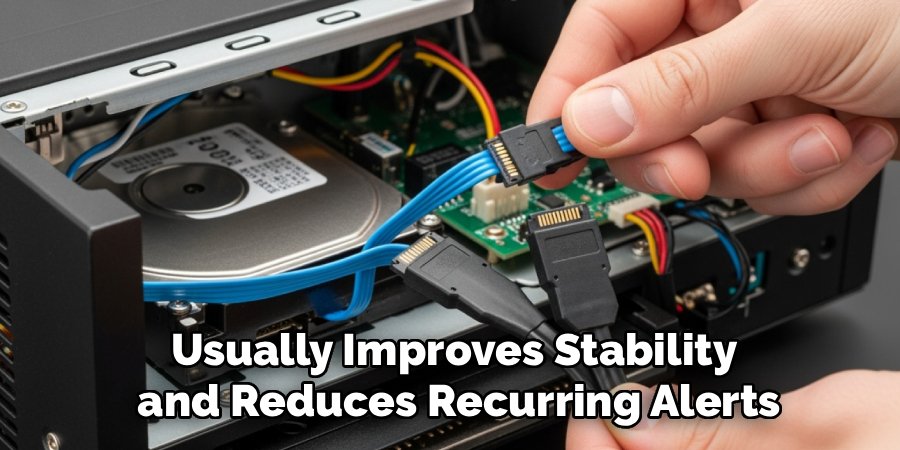 Usually Improves Stability
and Reduces Recurring Alerts