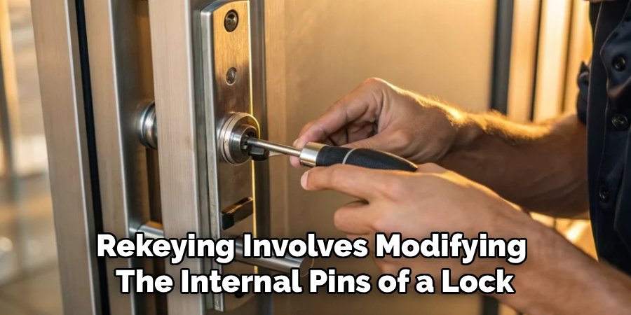 Rekeying Involves Modifying 
The Internal Pins of a Lock
