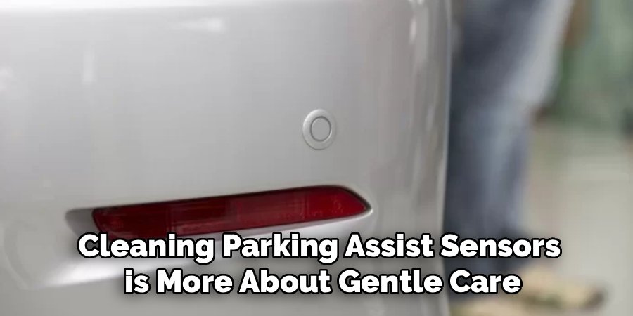 Cleaning Parking Assist Sensors
 is More About Gentle Care