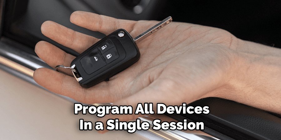 Program All Devices
In a Single Session