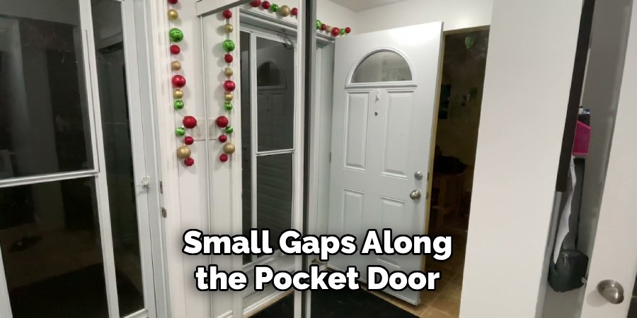 Small Gaps Along the Pocket Door