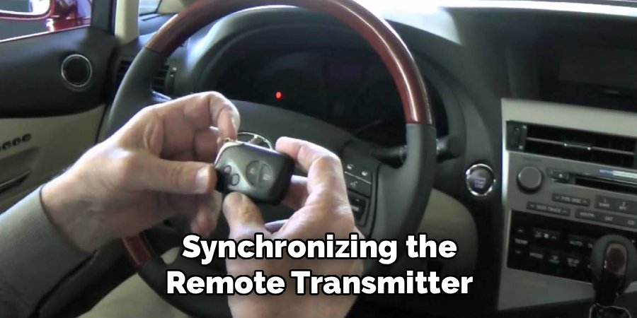 Synchronizing the Remote Transmitter