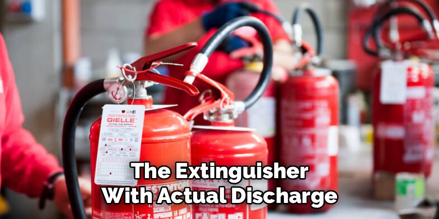 The Extinguisher With Actual Discharge