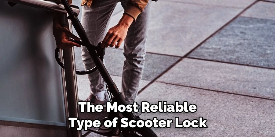 The Most Reliable Type of Scooter Lock