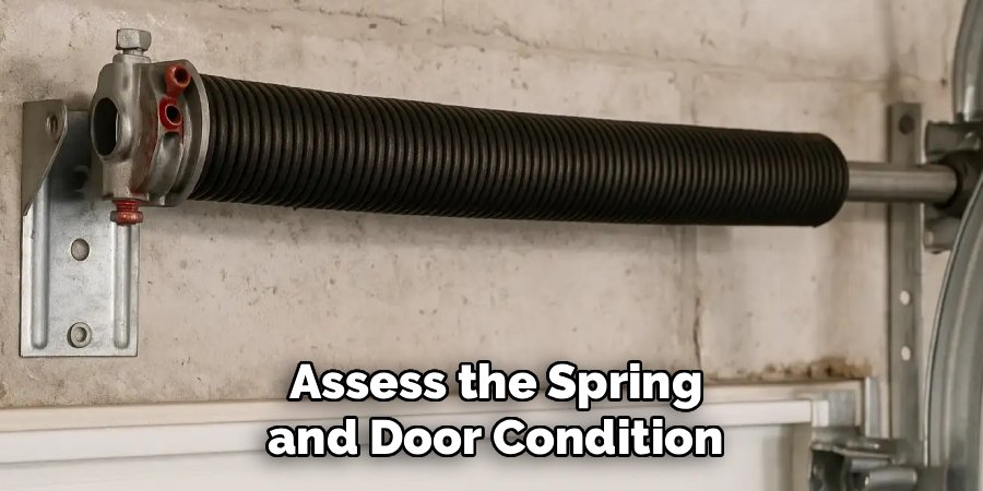 Assess the Spring and Door Condition