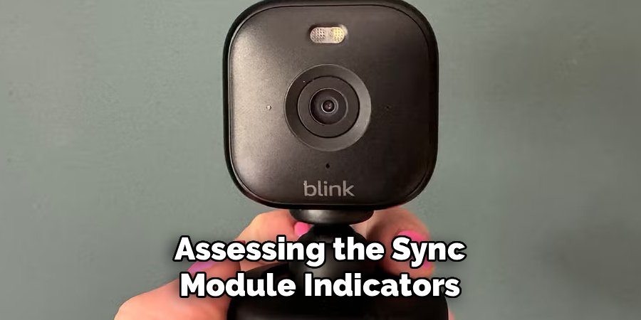 Assessing the Sync Module Indicators