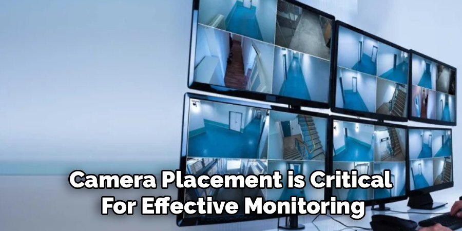 Camera Placement is Critical 
For Effective Monitoring