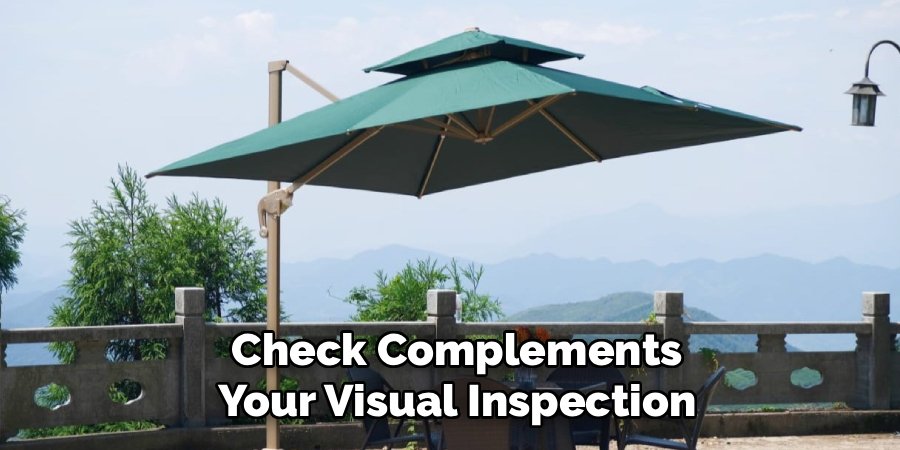 Check Complements Your Visual Inspection