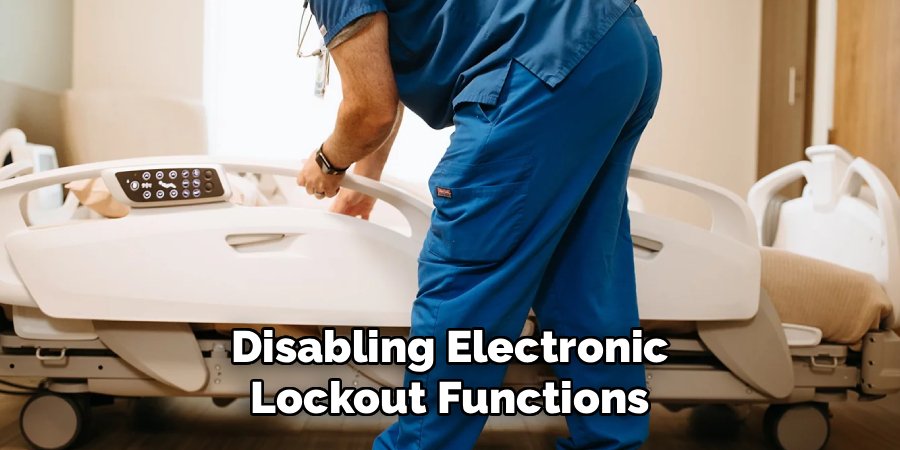 Disabling Electronic Lockout Functions