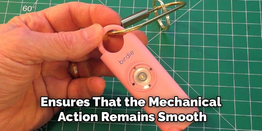 Ensures That the Mechanical 
Action Remains Smooth