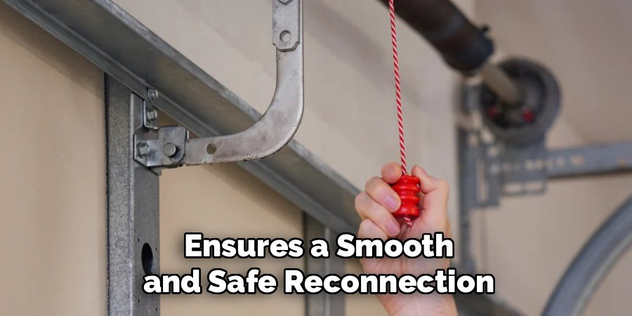 Ensures a Smooth and Safe Reconnection