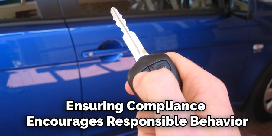Ensuring Compliance
Encourages Responsible Behavior