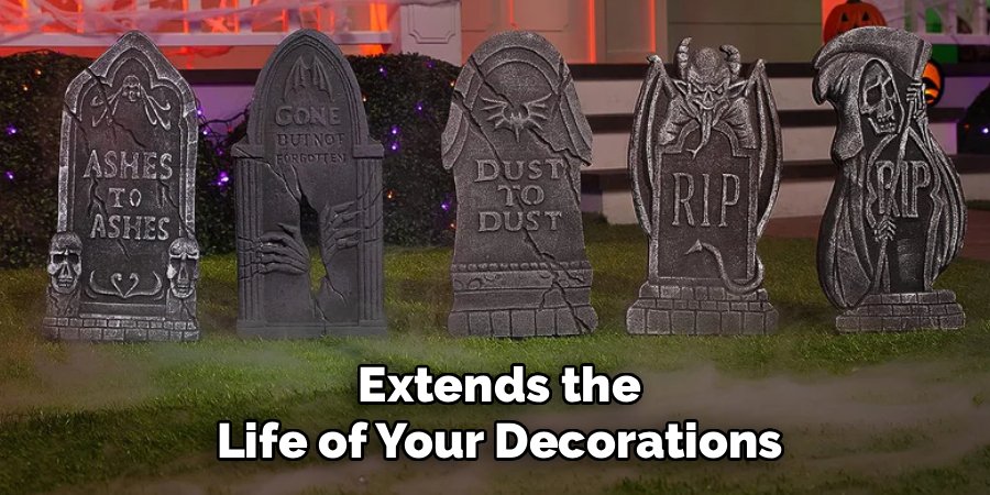 Extends the
Life of Your Decorations