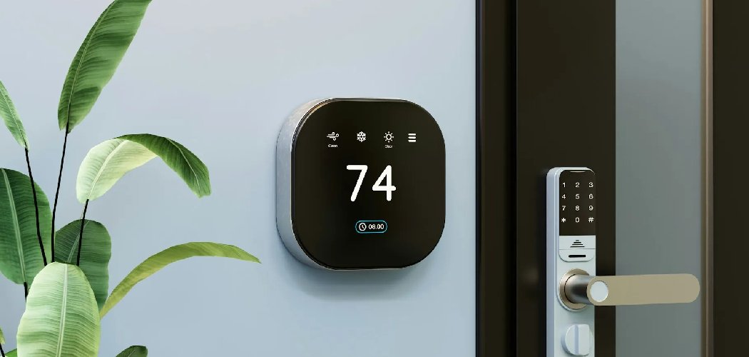How to Lock Ecobee Thermostat