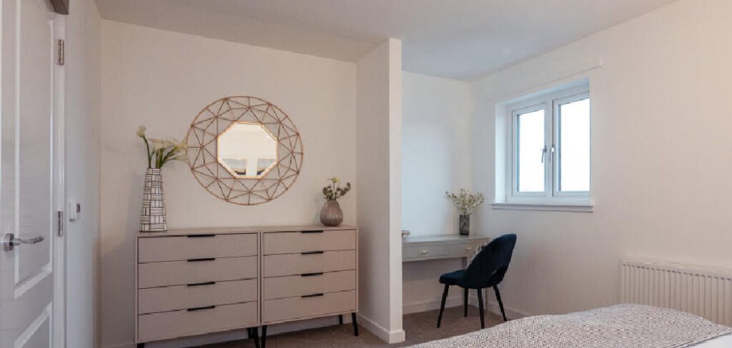 How to Secure Leaning Mirror on Dresser