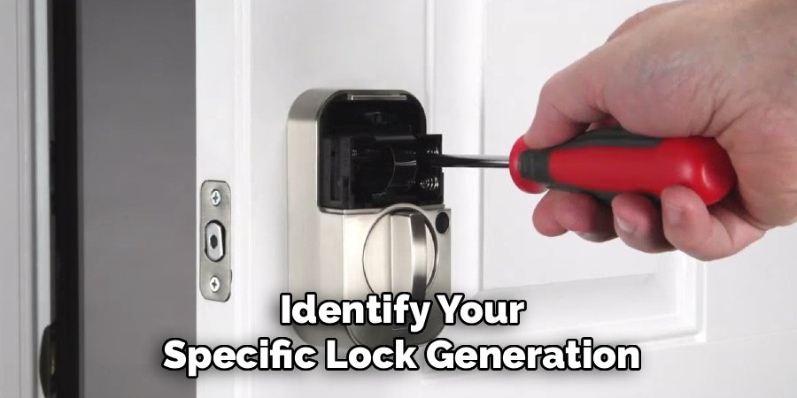 Identify Your Specific Lock Generation