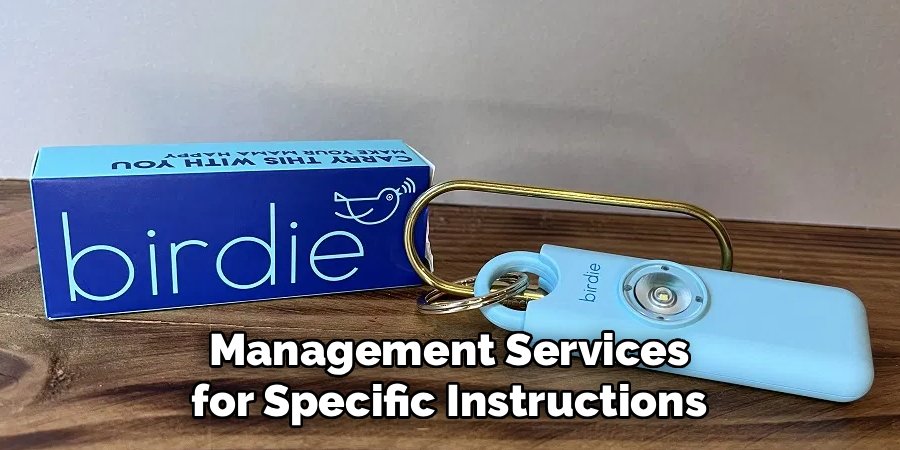 Management Services for Specific Instructions