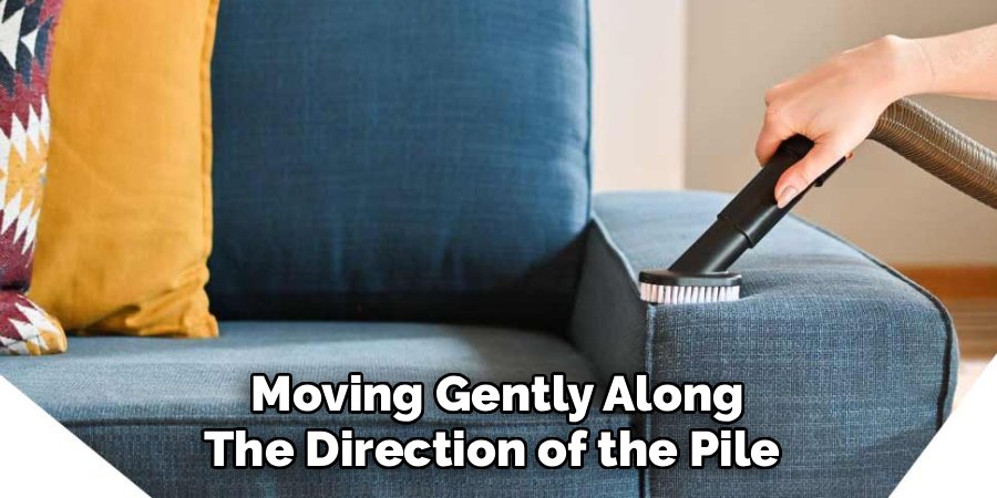 Moving Gently Along
The Direction of the Pile 