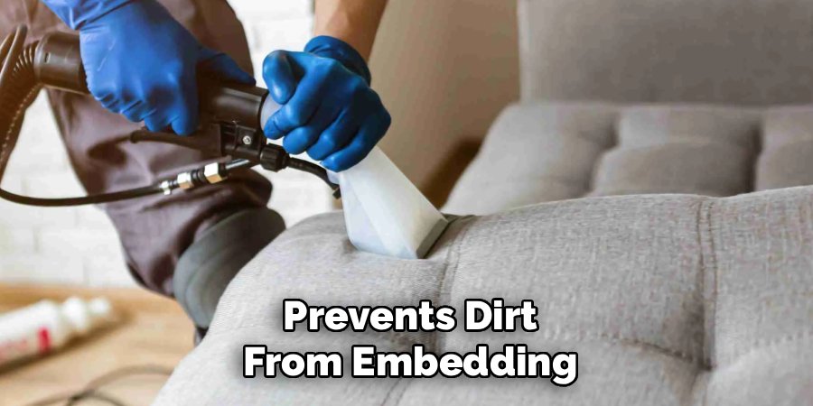 Prevents Dirt From Embedding
