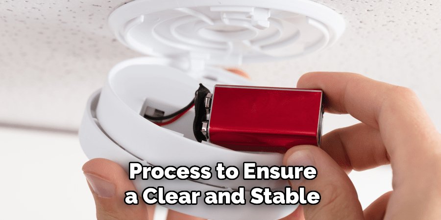 Process to Ensure a Clear and Stable