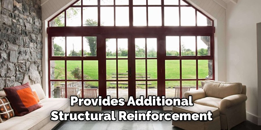 Provides Additional
Structural Reinforcement