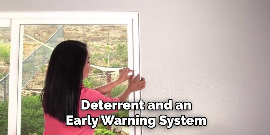 Deterrent and an Early Warning System