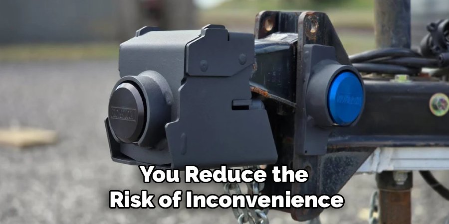 You Reduce the 
Risk of Inconvenience