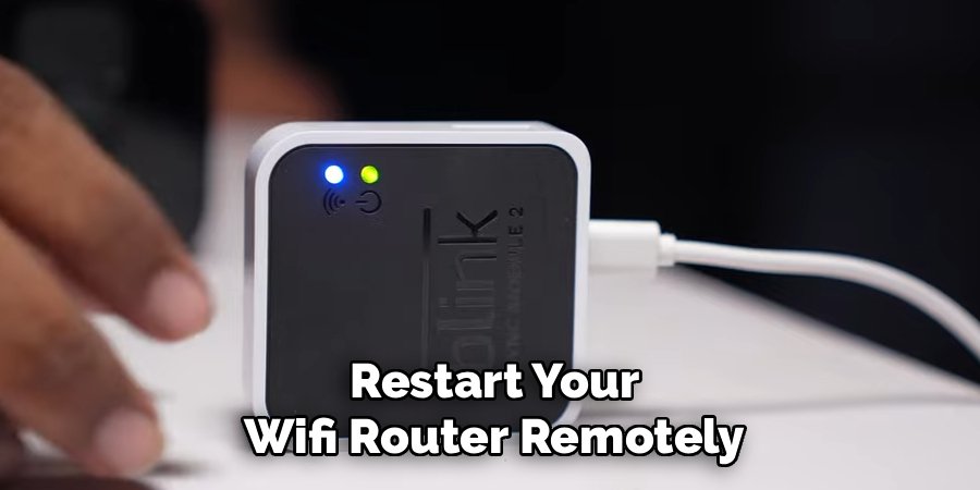 Restart Your Wifi Router Remotely