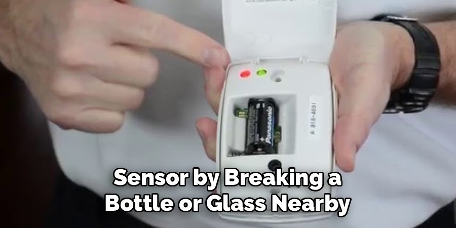 Sensor by Breaking a Bottle or Glass Nearby