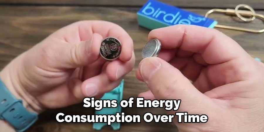 Signs of Energy Consumption Over Time