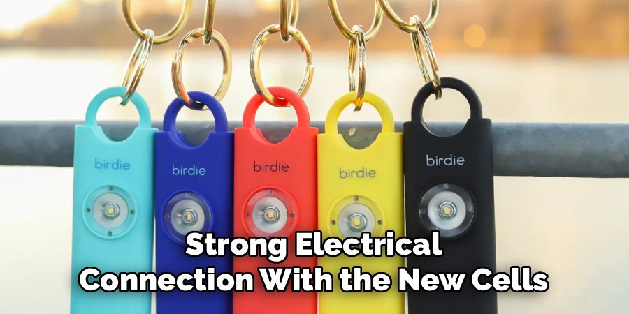 Strong Electrical Connection With the New Cells