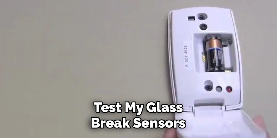 Test My Glass Break Sensors