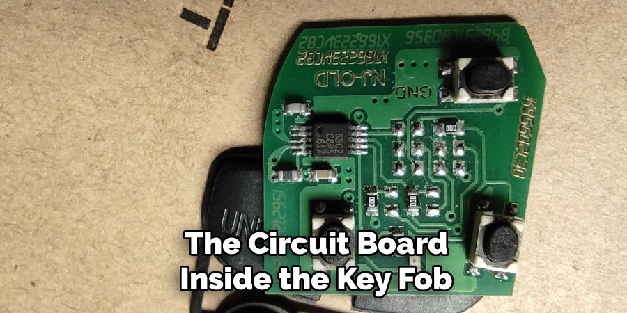 The Circuit Board Inside the Key Fob