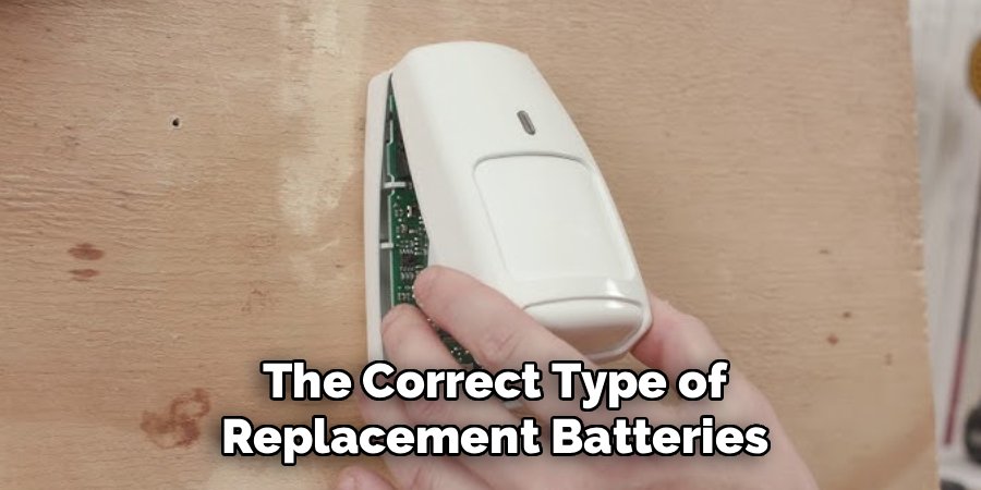 The Correct Type of Replacement Batteries