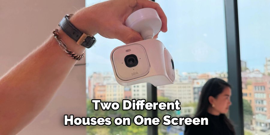 Two Different Houses on One Screen