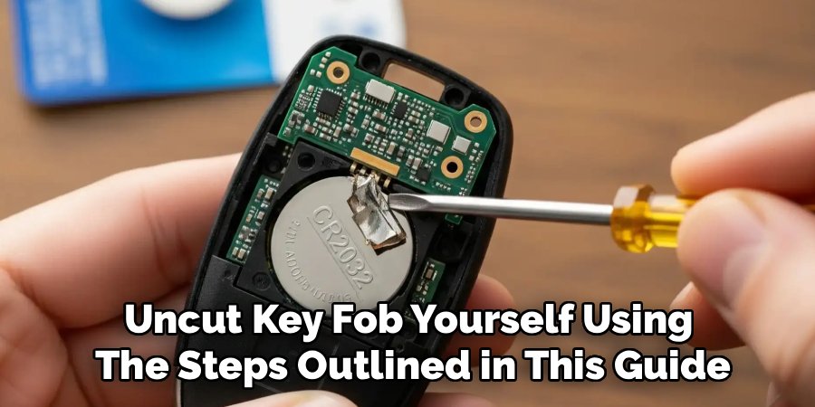 Uncut Key Fob Yourself Using 
The Steps Outlined in This Guide